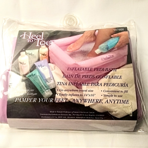 Heel to Toe Other - NWT Heel to Toe Inflatable Pedi-Spa
